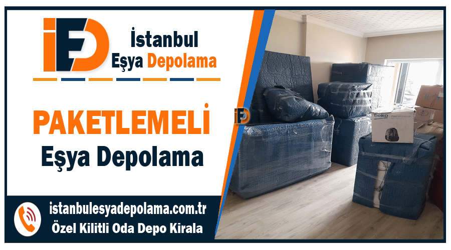 Paketlemeli eşya depolama İstanbul paketlemeli depolama firması